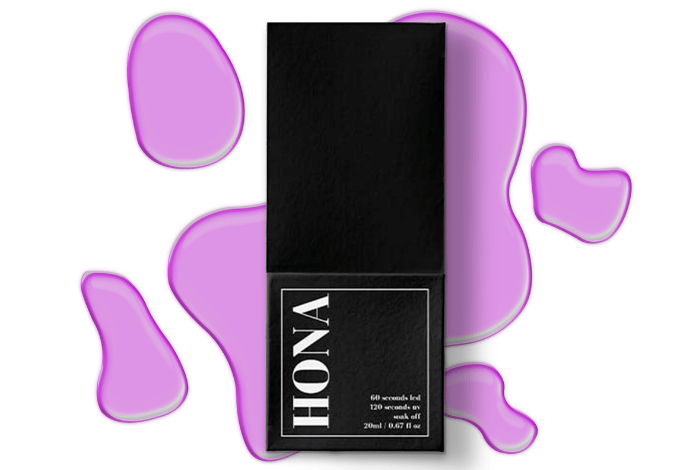 Gel Polish - Glass Purple