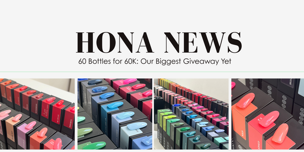 60 Bottles for 60K: Our Biggest Giveaway Yet
