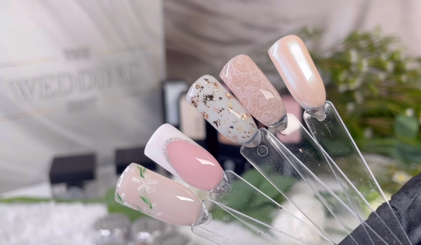 Wedding Nail Art Tutorial - 5 Unique Designs