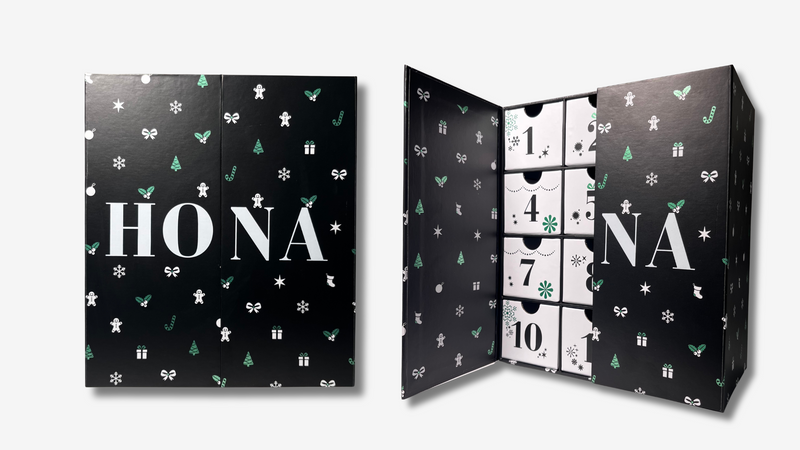 Christmas Nail Gel Polishes & Paints Advent Calendar