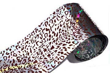 Holographic Leopard - HONA - The Home Of Nail Art