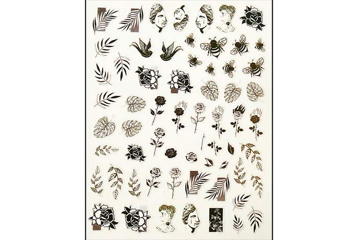 43 - Monochrome Stickers