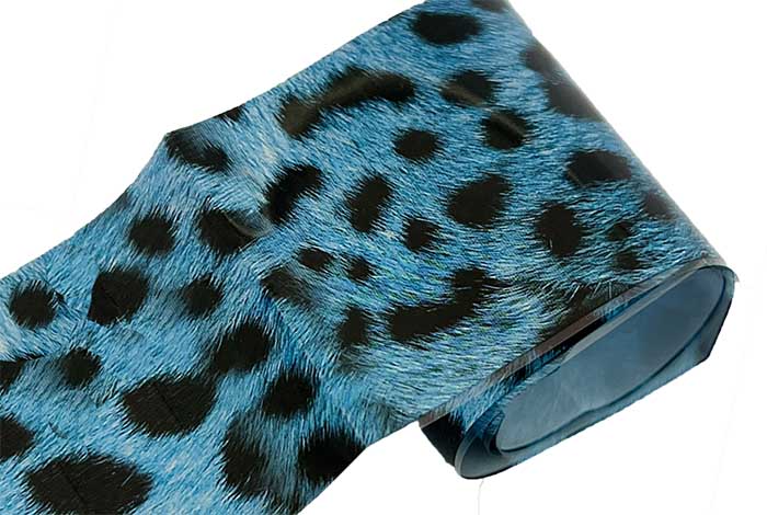 14 - Blue Cheetah Print