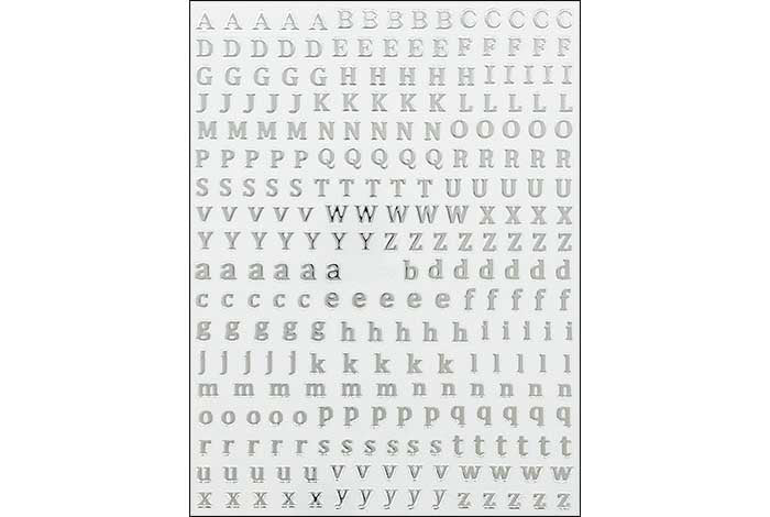 41 - Letter Stickers