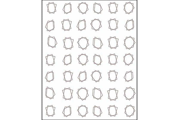 20 - Geometric Frame Stickers