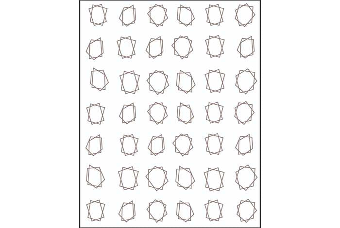 20 - Geometric Frame Stickers