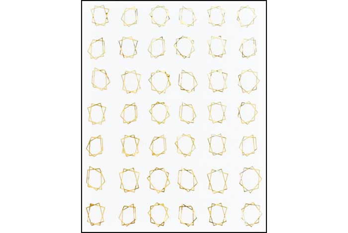 20 - Geometric Frame Stickers