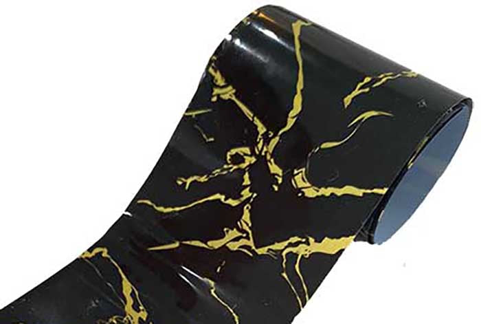 4 - Black & Gold Marble