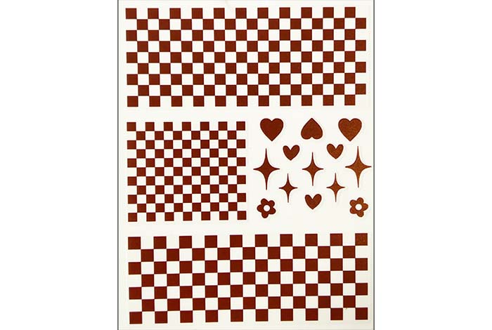 11 - Checkerboard Stickers