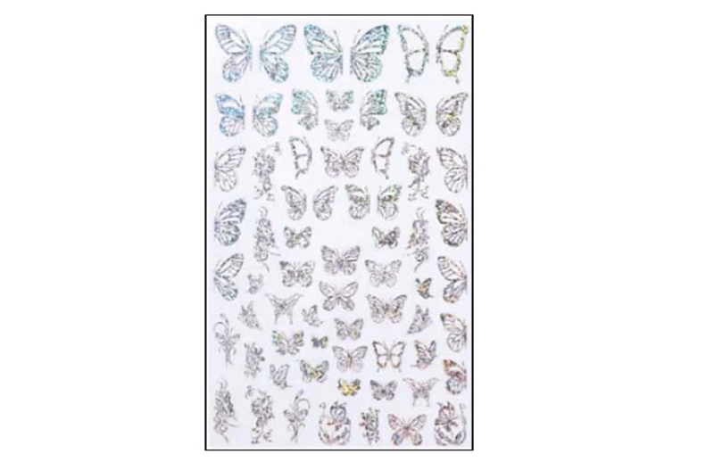 33/34 - Holographic Butterfly Stickers